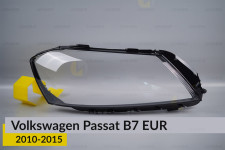 Скло фари VW Volkswagen Passat B7 EUR (2010-2015) праве