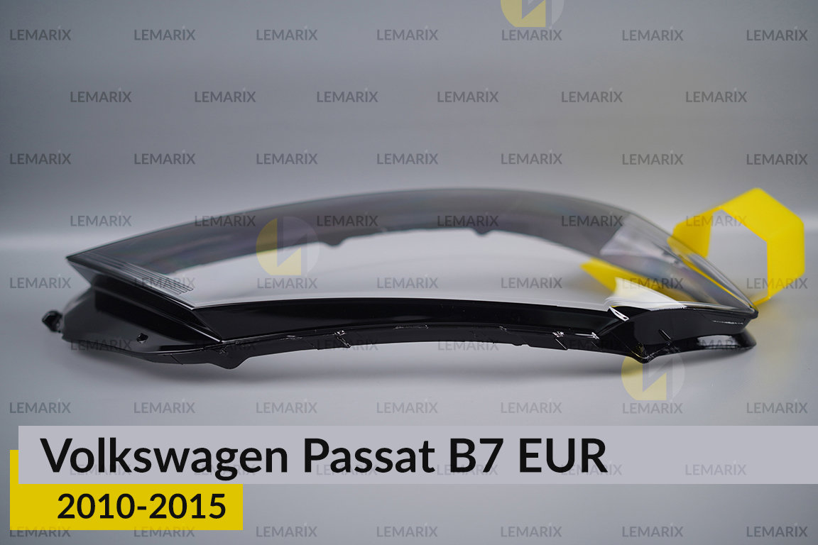 Скло фари VW Volkswagen Passat B7 EUR (2010-2015) праве