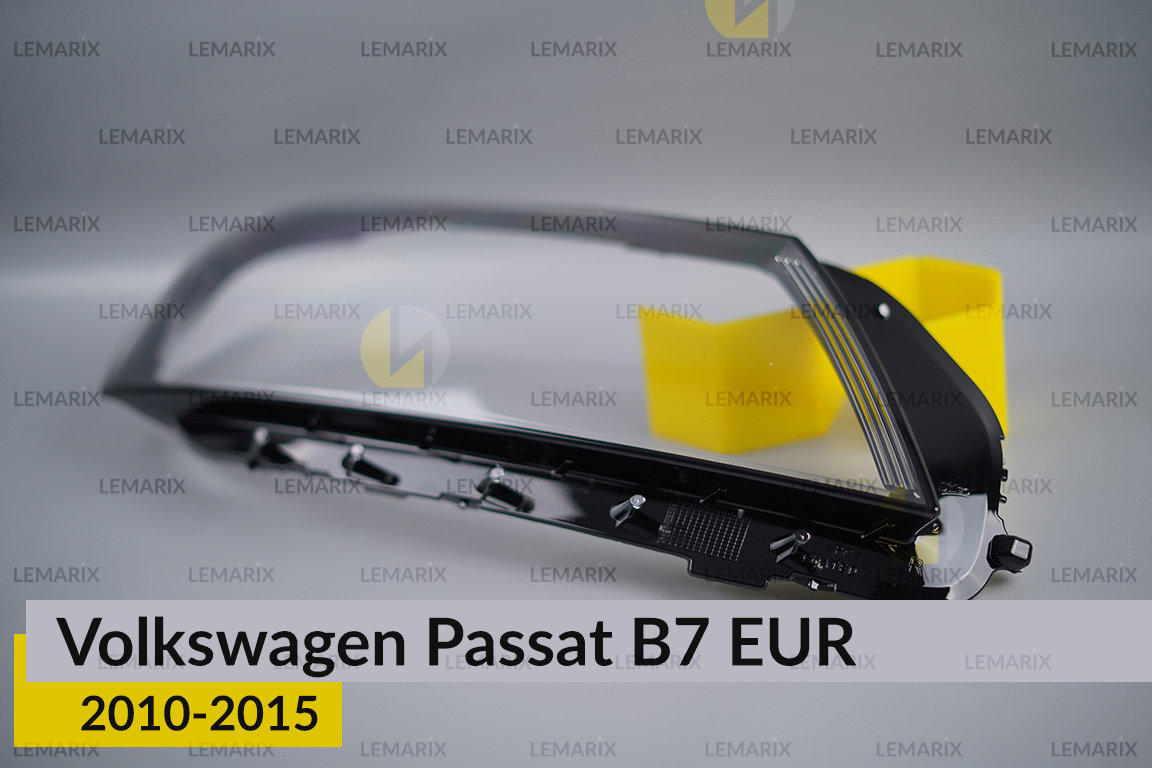 Скло фари VW Volkswagen Passat B7 EUR (2010-2015) праве