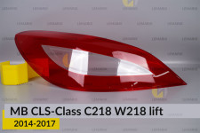 Стекло заднего фонаря Mercedes-Benz CLS-Class C218 W218 (2014-2017) рест левое