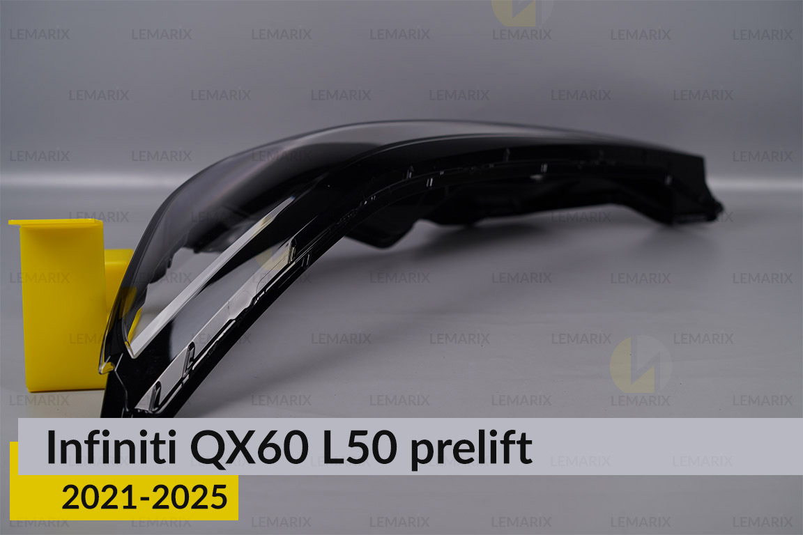 Скло фари Infiniti QX60 L50 (2021-2026) дорест ліве