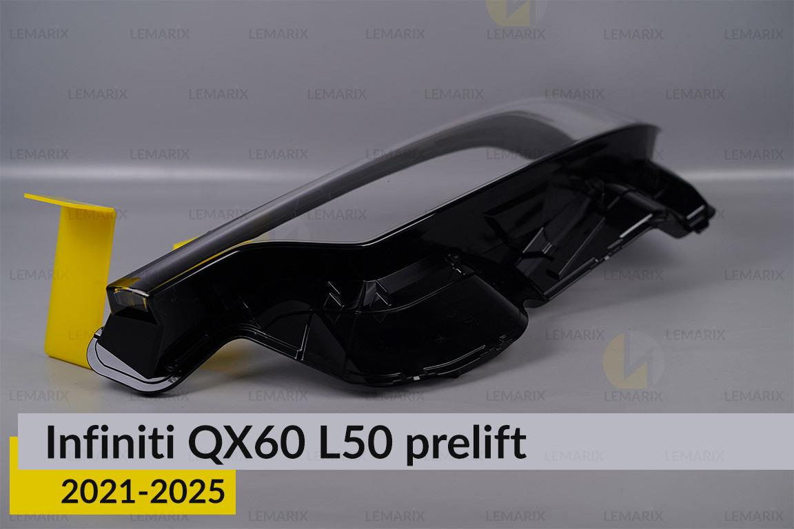 Скло фари Infiniti QX60 L50 (2021-2026) дорест ліве