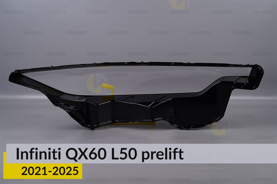 Скло фари Infiniti QX60 L50 (2021-2026) дорест ліве