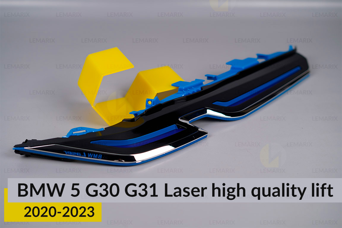 Декоративна маска верхня у зборі BMW 5 G30 G31 Laser HQ (2020-2023) рест права