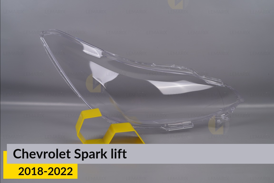 Скло фари Chevrolet Spark (2018-2022) рест праве