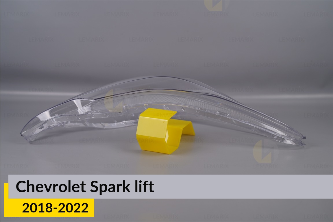 Скло фари Chevrolet Spark (2018-2022) рест праве