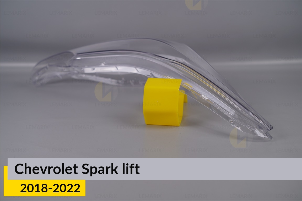 Скло фари Chevrolet Spark (2018-2022) рест праве
