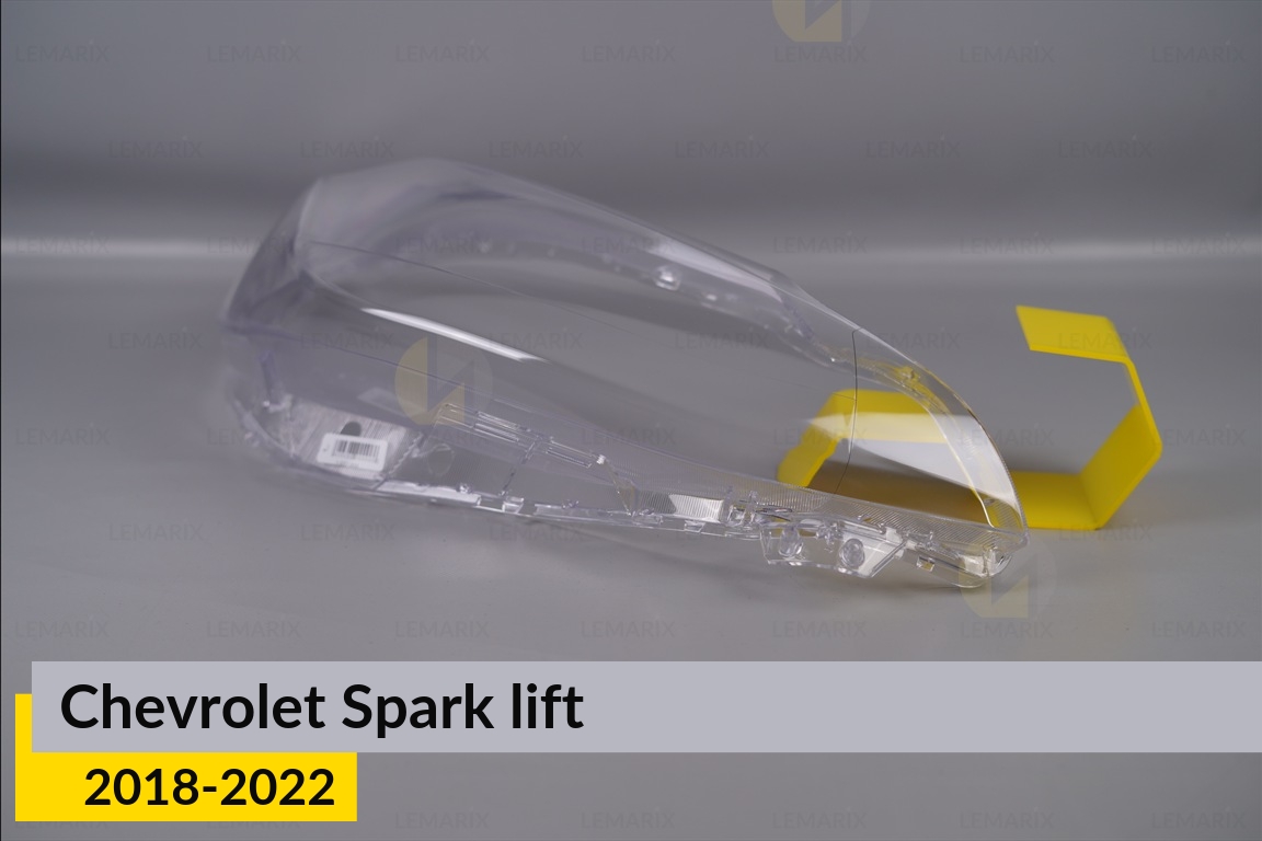 Скло фари Chevrolet Spark (2018-2022) рест праве
