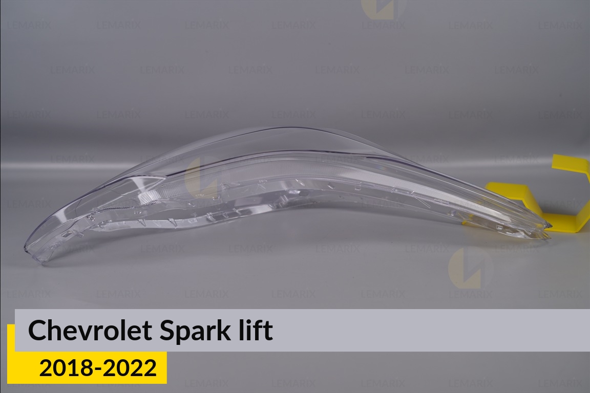 Скло фари Chevrolet Spark (2018-2022) рест праве