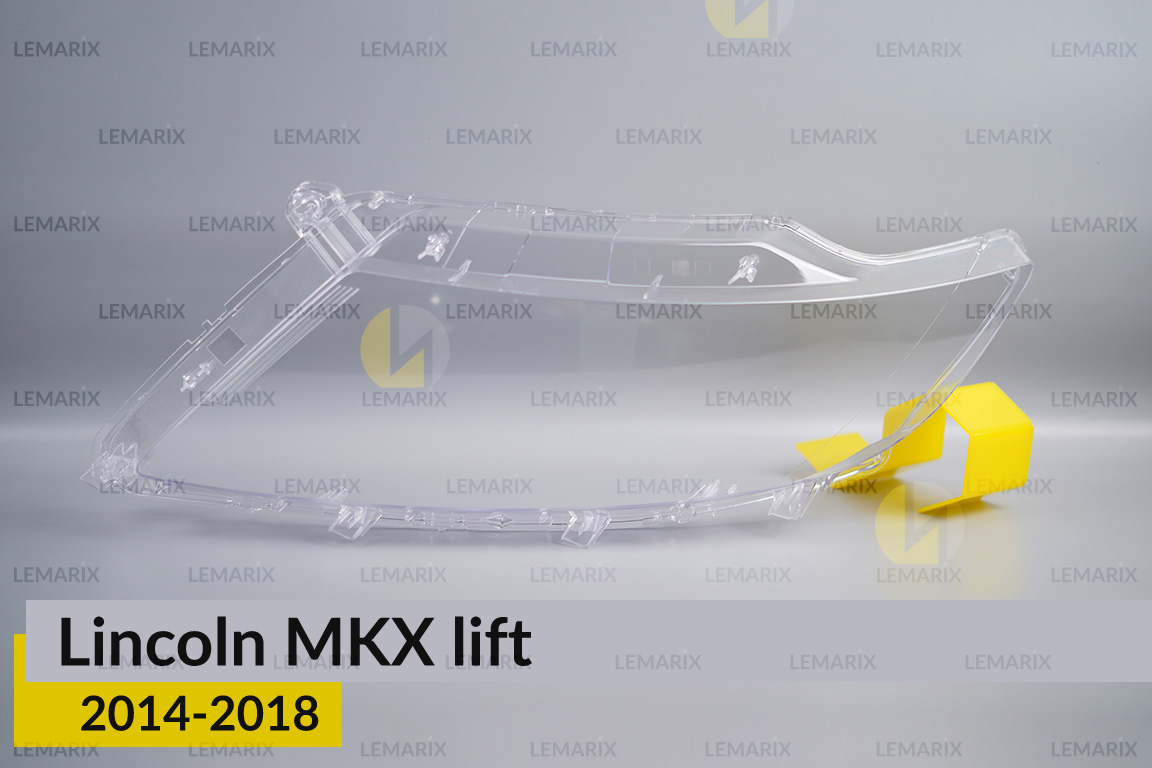Скло фари Lincoln MKX (2014-2018) рест ліве