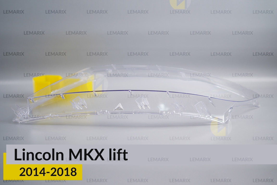 Скло фари Lincoln MKX (2014-2018) рест ліве