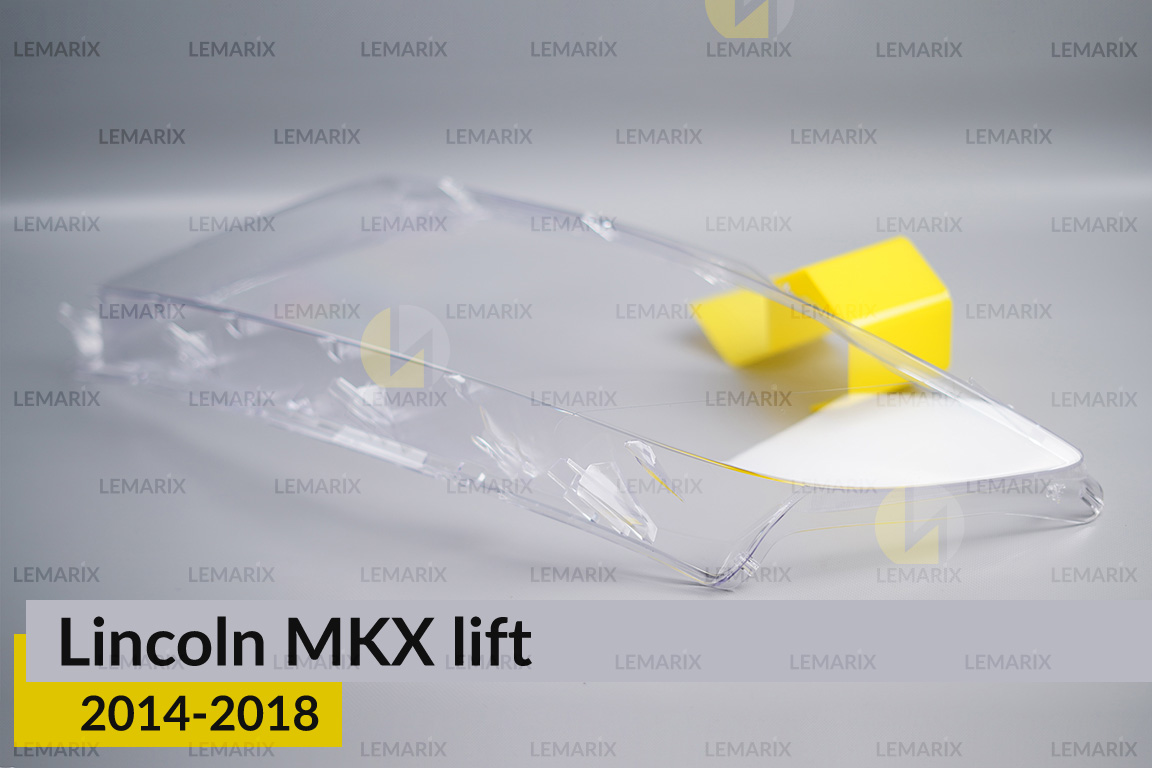Скло фари Lincoln MKX (2014-2018) рест ліве