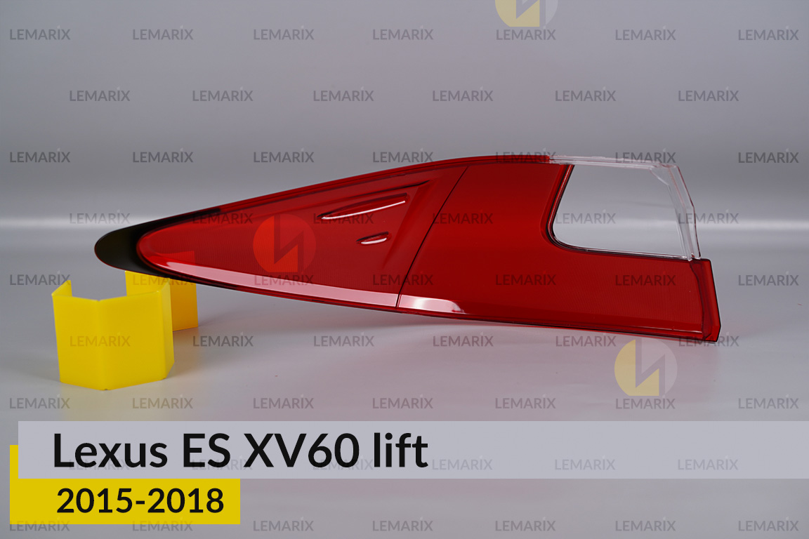 Скло заднього ліхтаря зовнішнє в крилі Lexus ES XV60 (2015-2018) рест праве