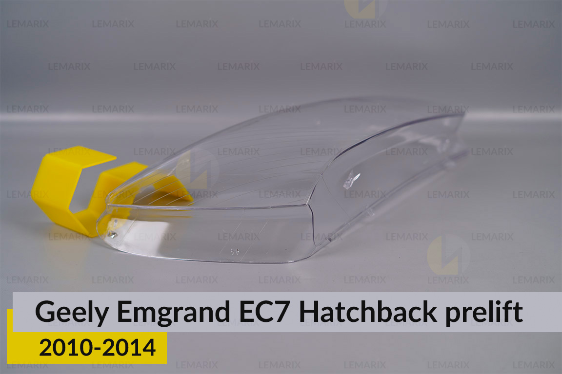 Скло фари Geely Emgrand EC7 Hatchback (2010-2014) дорест праве