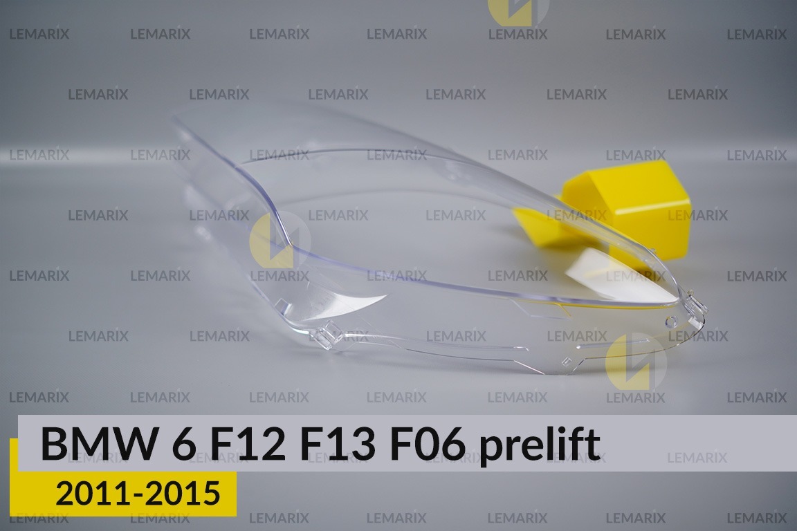 Скло фари BMW 6 F12 F13 F06 (2011-2015) дорест ліве