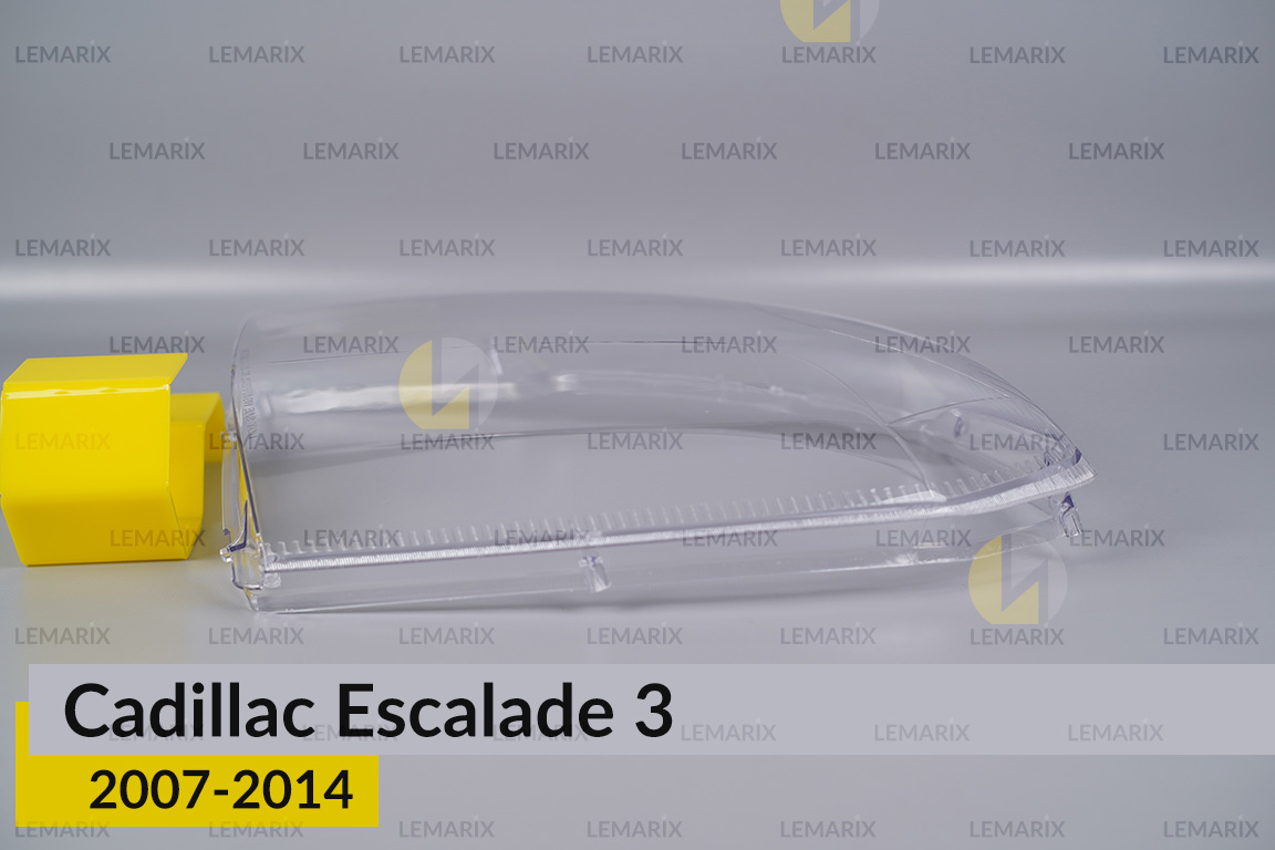 Скло фари Cadillac Escalade 3 (2007-2014) ліве
