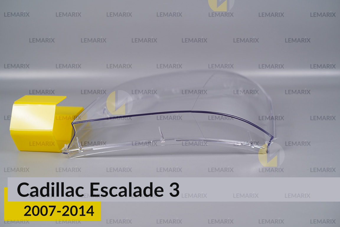 Скло фари Cadillac Escalade 3 (2007-2014) ліве