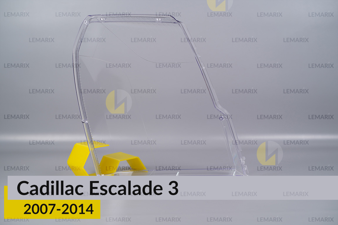 Скло фари Cadillac Escalade 3 (2007-2014) ліве