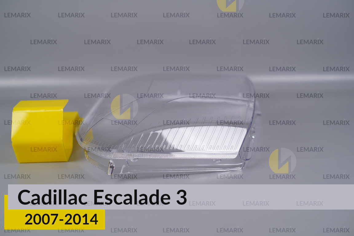 Скло фари Cadillac Escalade 3 (2007-2014) ліве