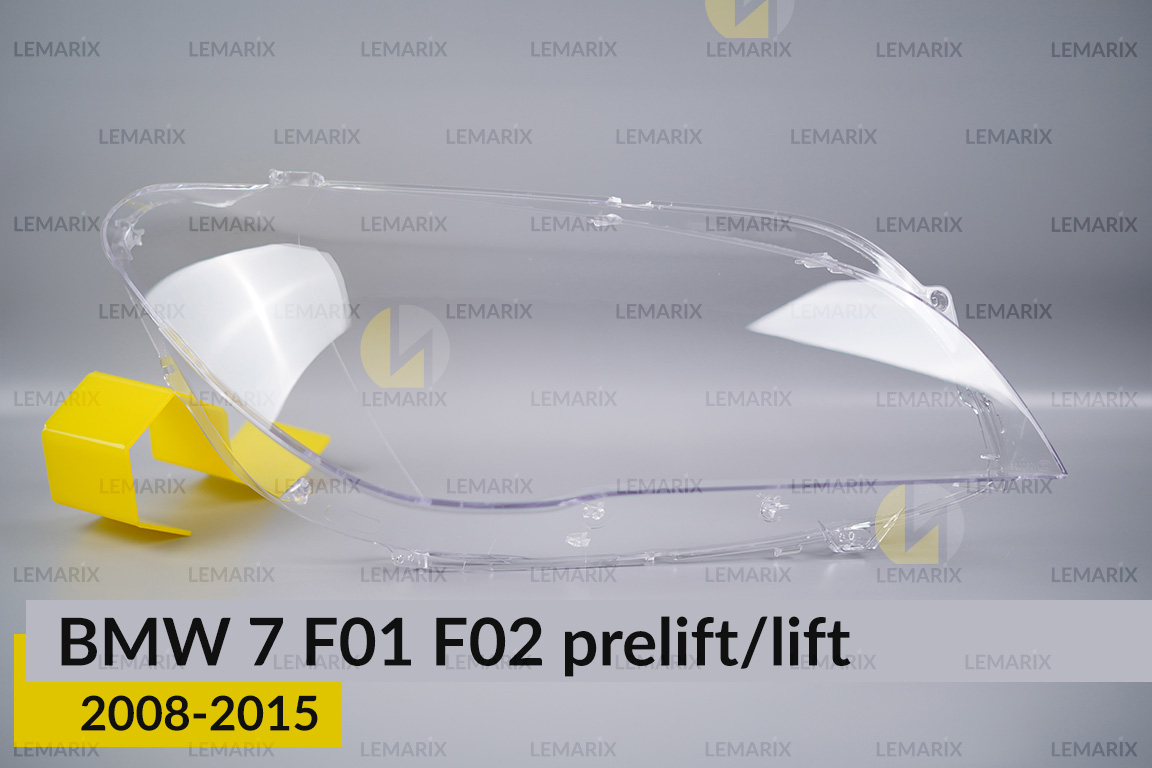 Скло фари BMW 7 F01 F02 (2008-2015) дорест/рест праве