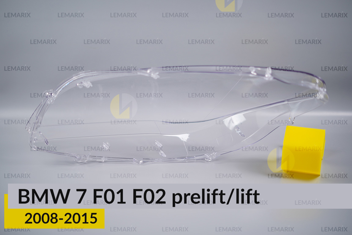Скло фари BMW 7 F01 F02 (2008-2015) дорест/рест праве