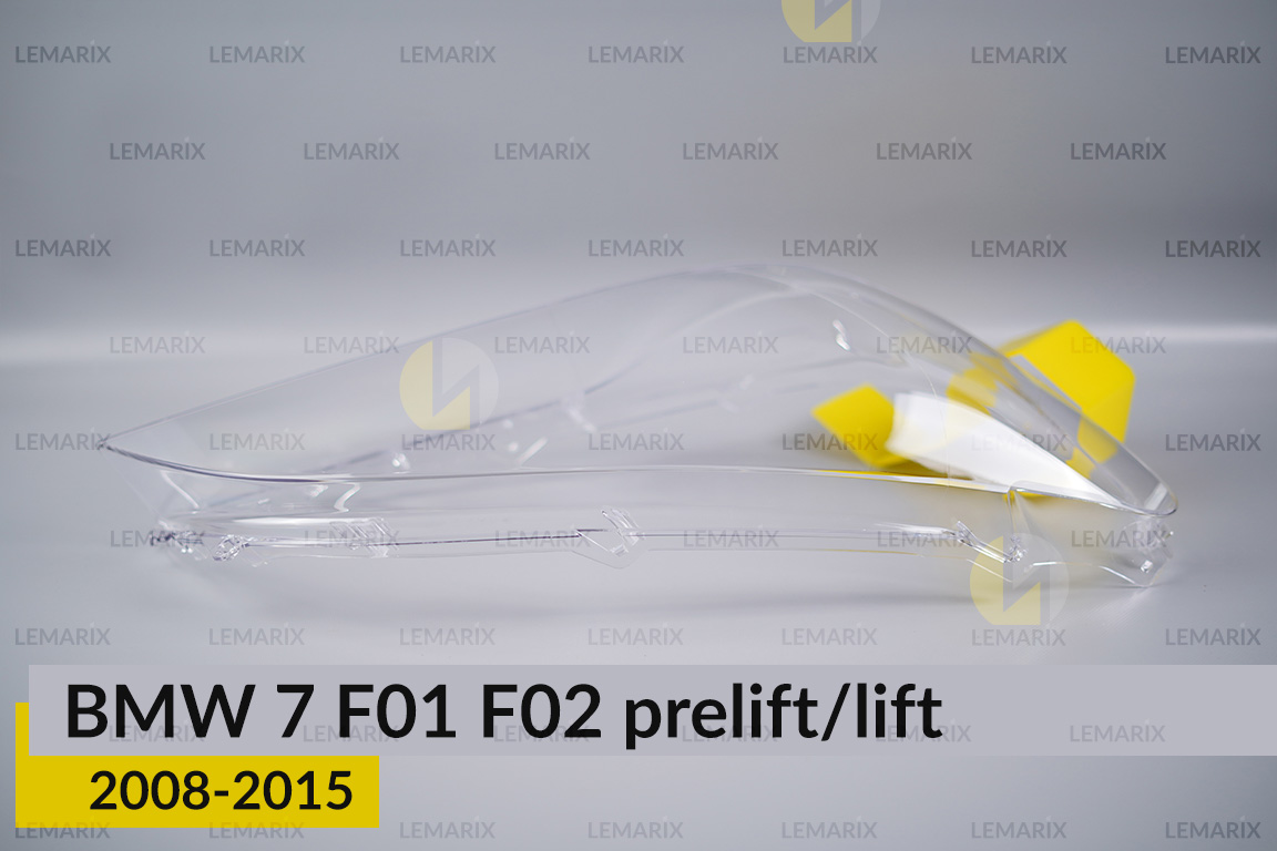 Скло фари BMW 7 F01 F02 (2008-2015) дорест/рест праве