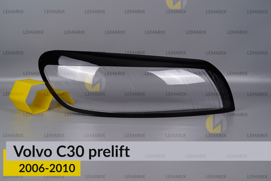 Скло фари Volvo C30 (2006-2010) дорест праве