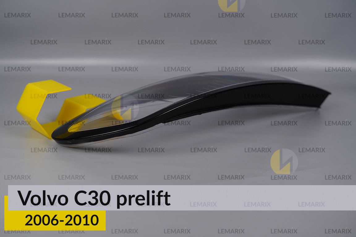 Скло фари Volvo C30 (2006-2010) дорест праве