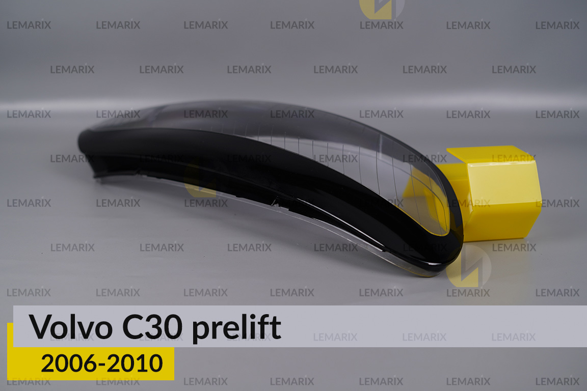 Скло фари Volvo C30 (2006-2010) дорест праве