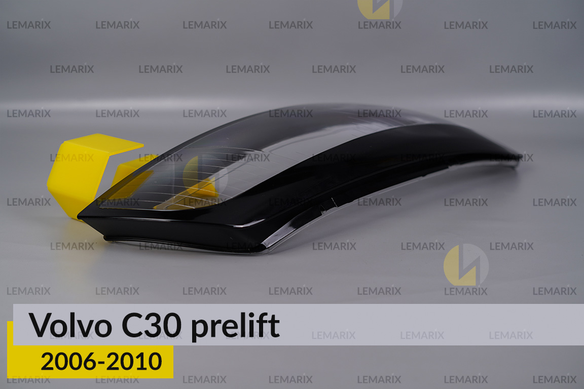 Скло фари Volvo C30 (2006-2010) дорест праве