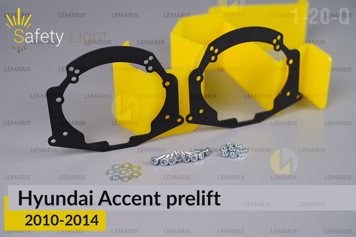 Перехідна рамка для Hyundai Accent (2010-2014) дорест