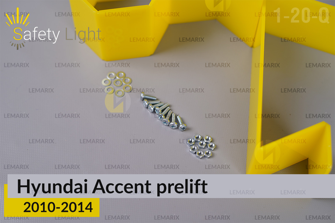 Перехідна рамка для Hyundai Accent (2010-2014) дорест