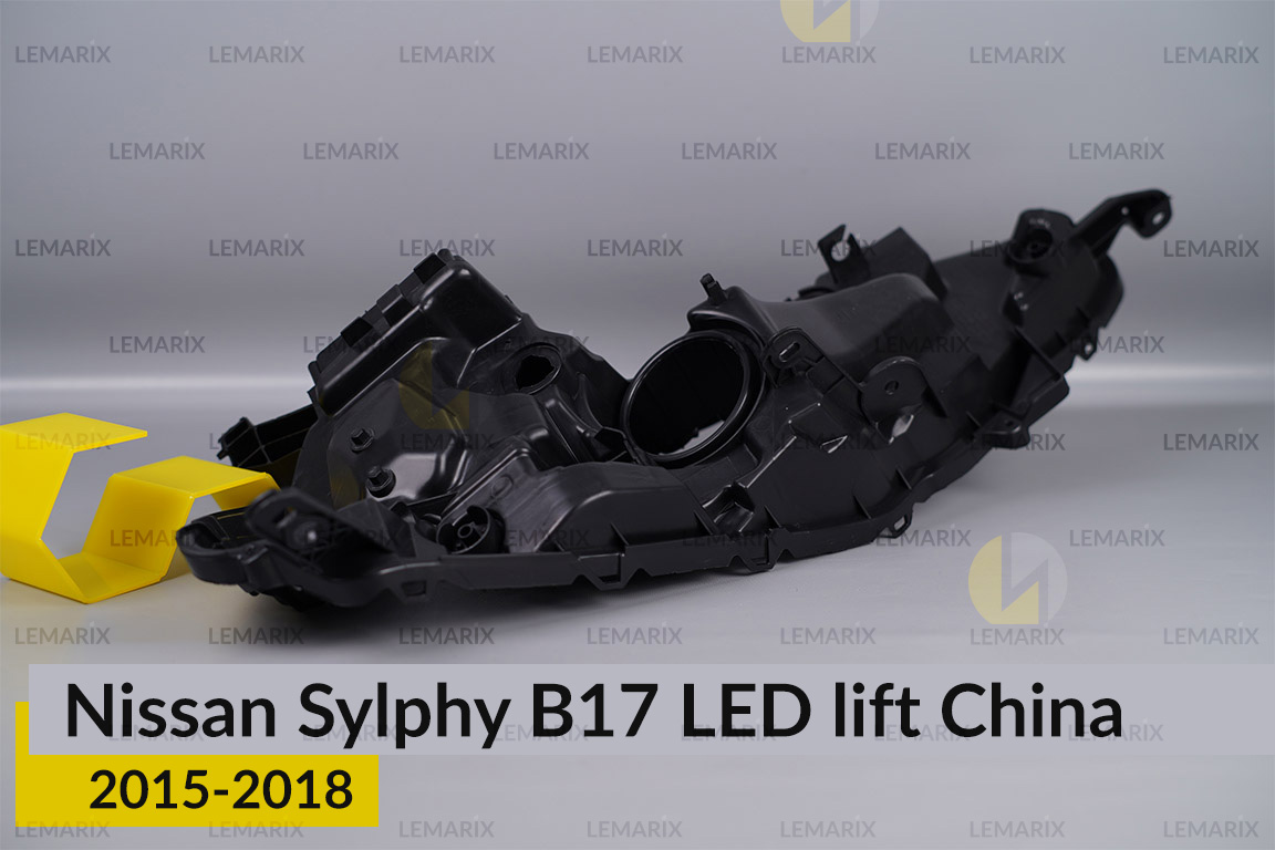 Корпус фари Nissan Sylphy B17 LED China (2015-2018) рест правий