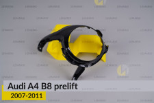 Декоративна маска лінзи Audi A4 B8 (2007-2011) дорест права