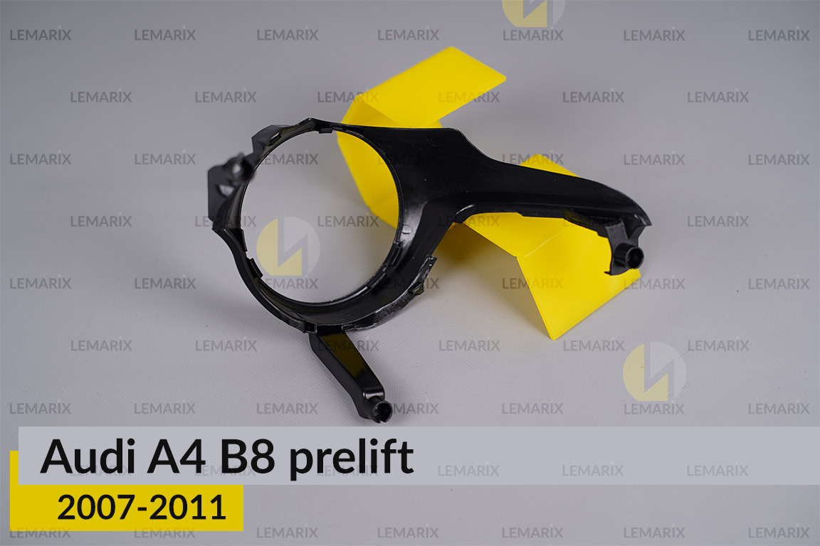 Декоративна маска лінзи Audi A4 B8 (2007-2011) дорест права