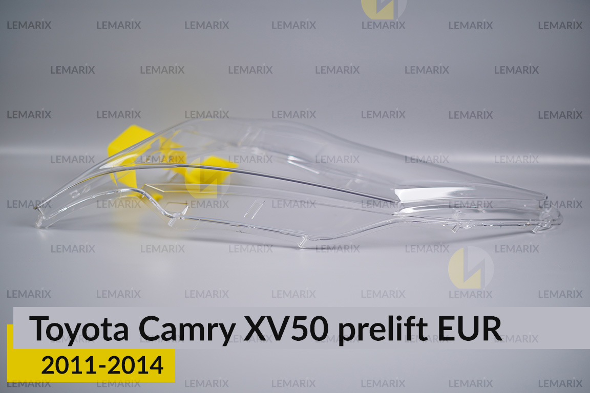 Скло фари Toyota Camry XV50 EUR (2011-2014) дорест ліве