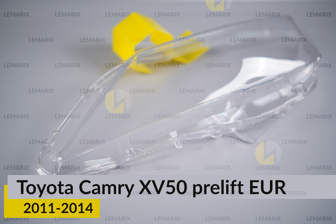Скло фари Toyota Camry XV50 EUR (2011-2014) дорест ліве