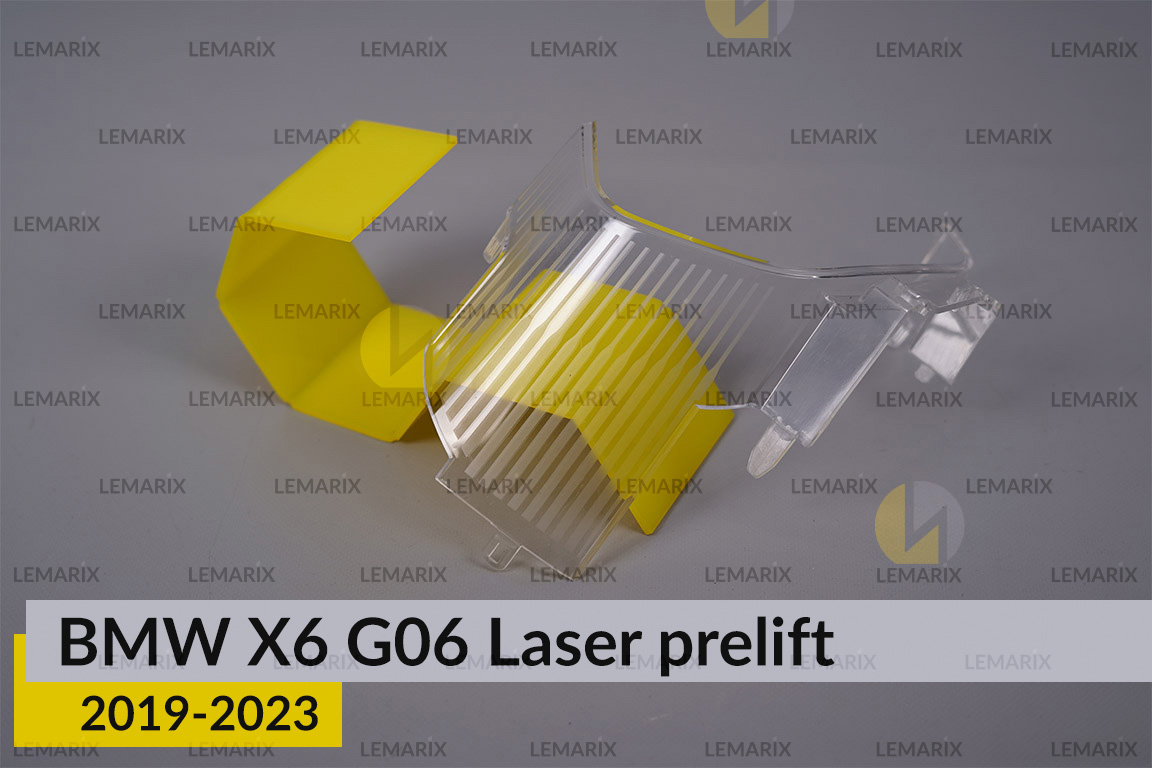 Декоративна маска світловода під зовнішній світловод BMW X6 G06 Laser (2019-2023) дорест права