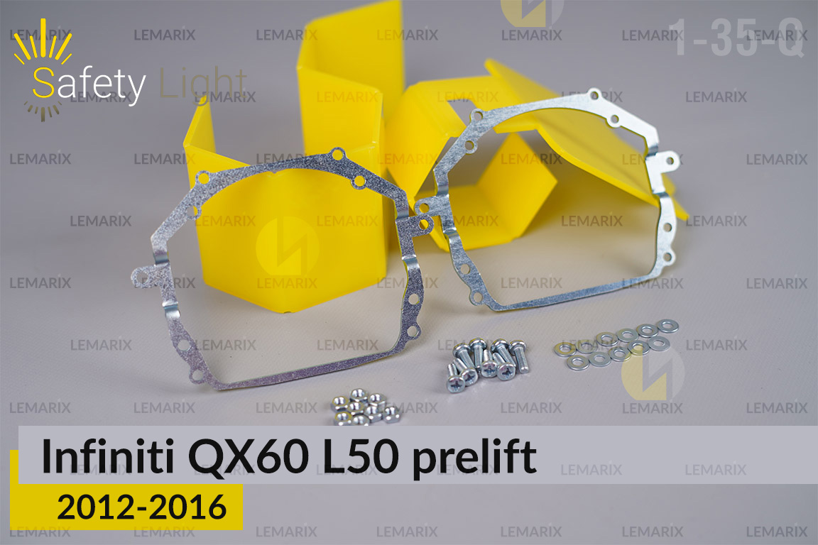 Перехідна рамка для Infiniti QX60 L50 (2012-2016) дорест