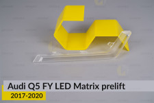 Блок світловода фари Audi Q5 FY LED Matrix (2017-2020) дорест довгий верхній правий