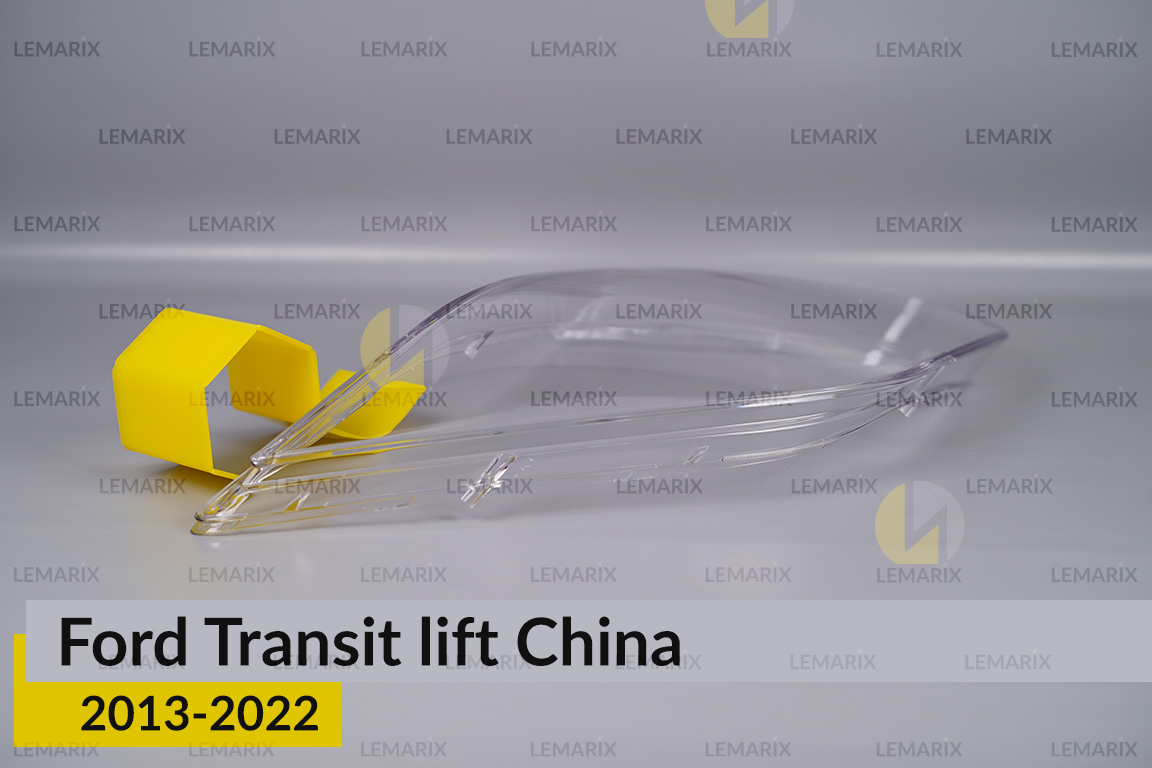Скло фари Ford Transit China (2013-2022) рест ліве