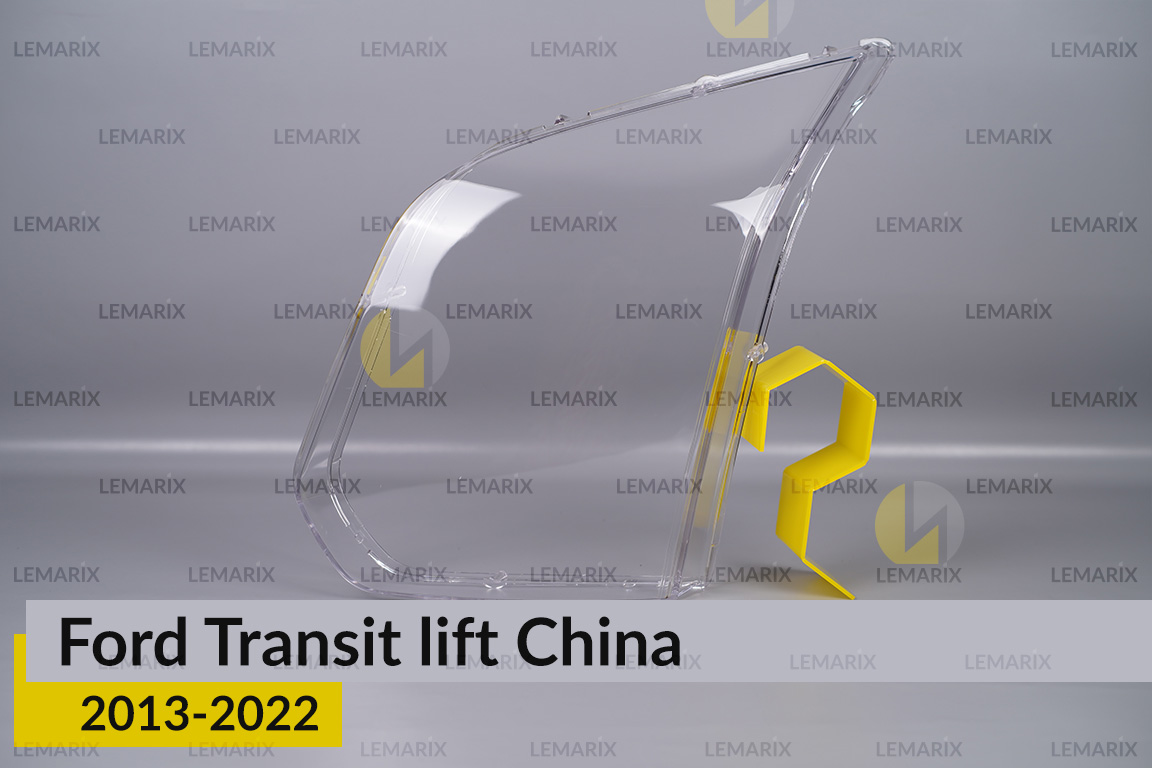 Скло фари Ford Transit China (2013-2022) рест ліве