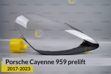 Скло фари Porsche Cayenne 959 (2017-2023) дорест праве