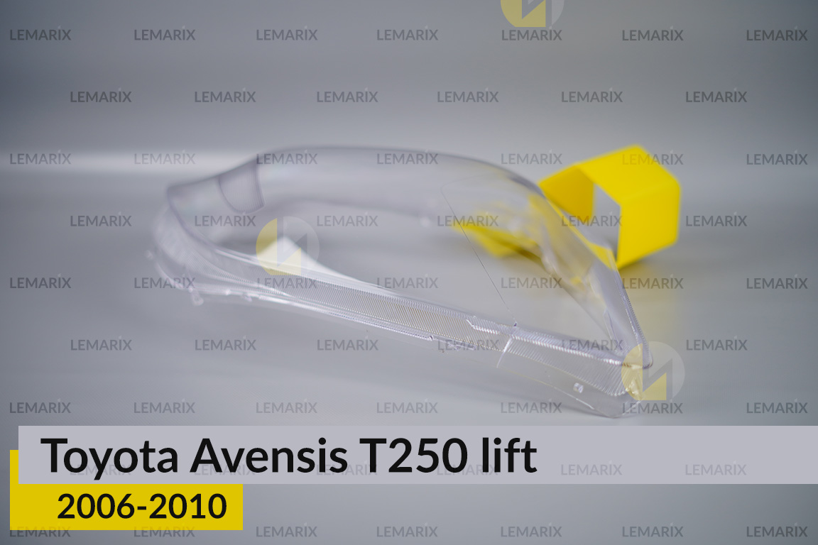 Скло фари Toyota Avensis T250 (2006-2010) рест праве