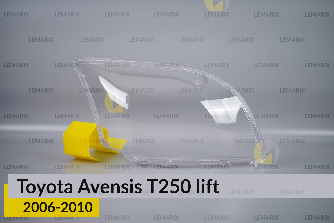 Скло фари Toyota Avensis T250 (2006-2010) рест праве