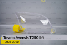 Скло фари Toyota Avensis T250 (2006-2010) рест праве