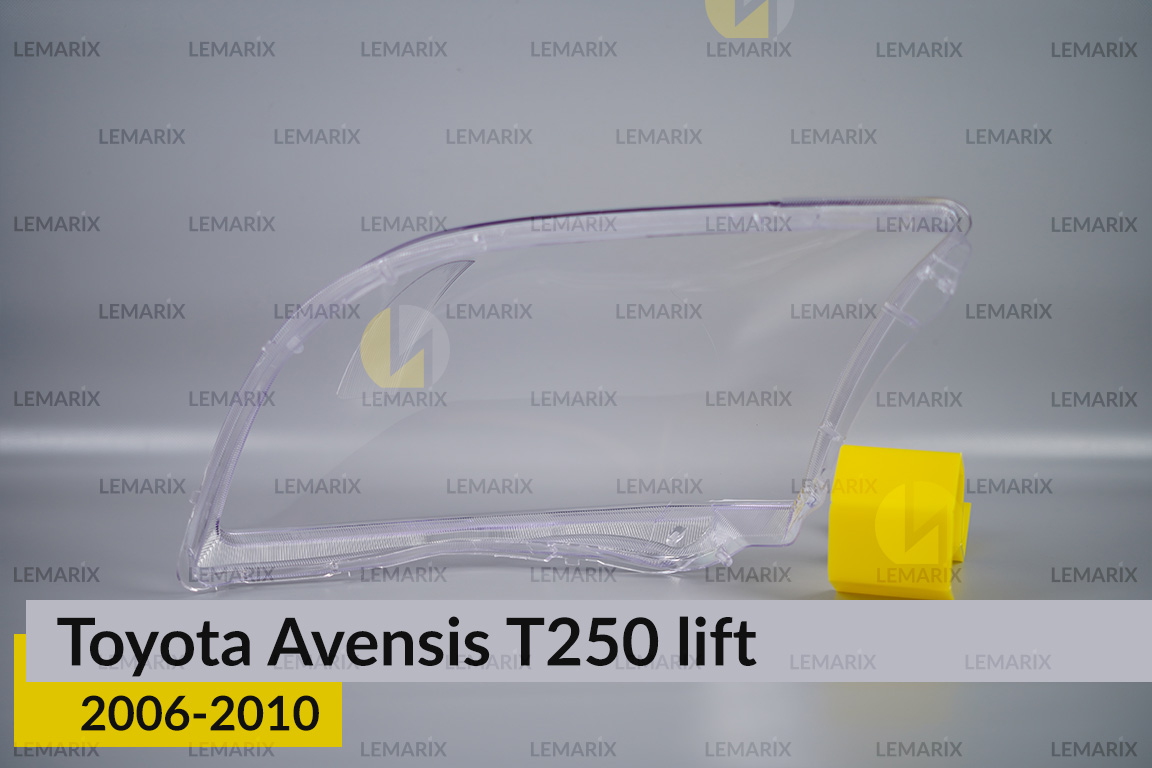 Скло фари Toyota Avensis T250 (2006-2010) рест праве
