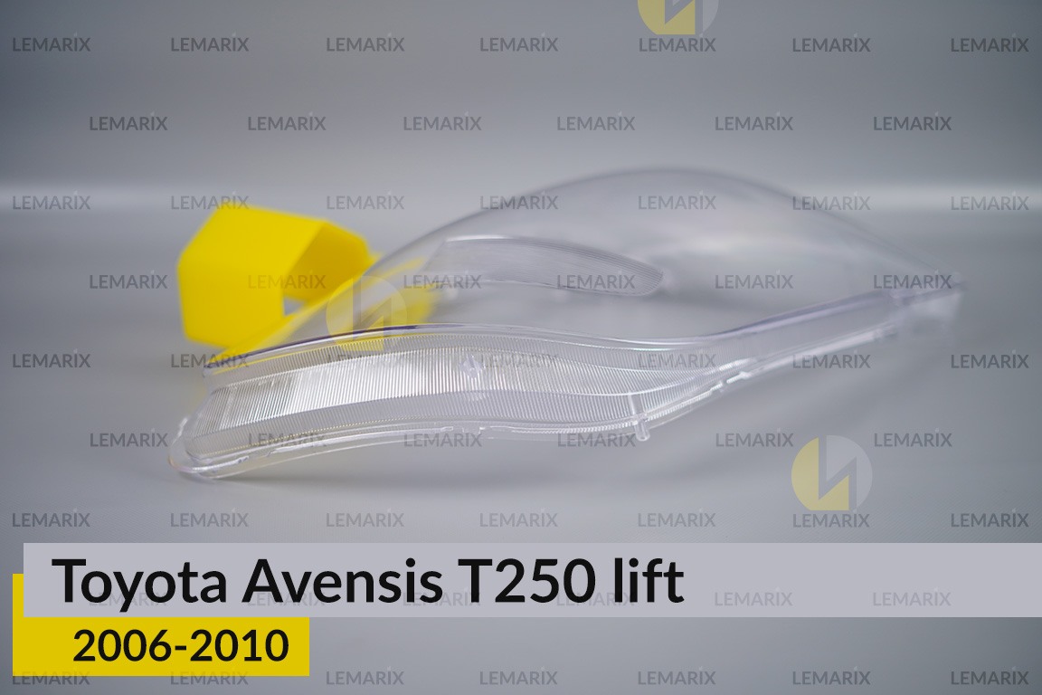 Скло фари Toyota Avensis T250 (2006-2010) рест праве
