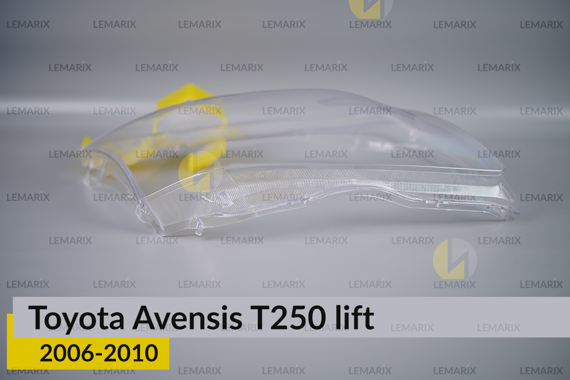 Скло фари Toyota Avensis T250 (2006-2010) рест праве