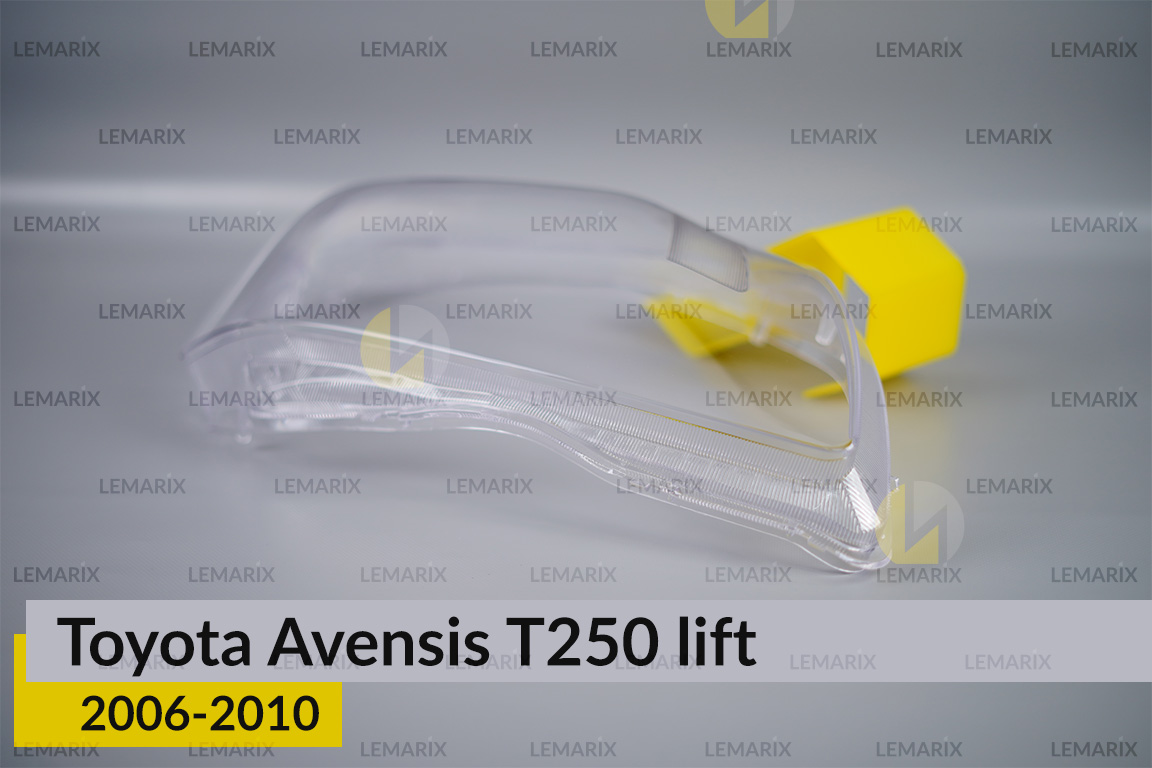 Скло фари Toyota Avensis T250 (2006-2010) рест праве